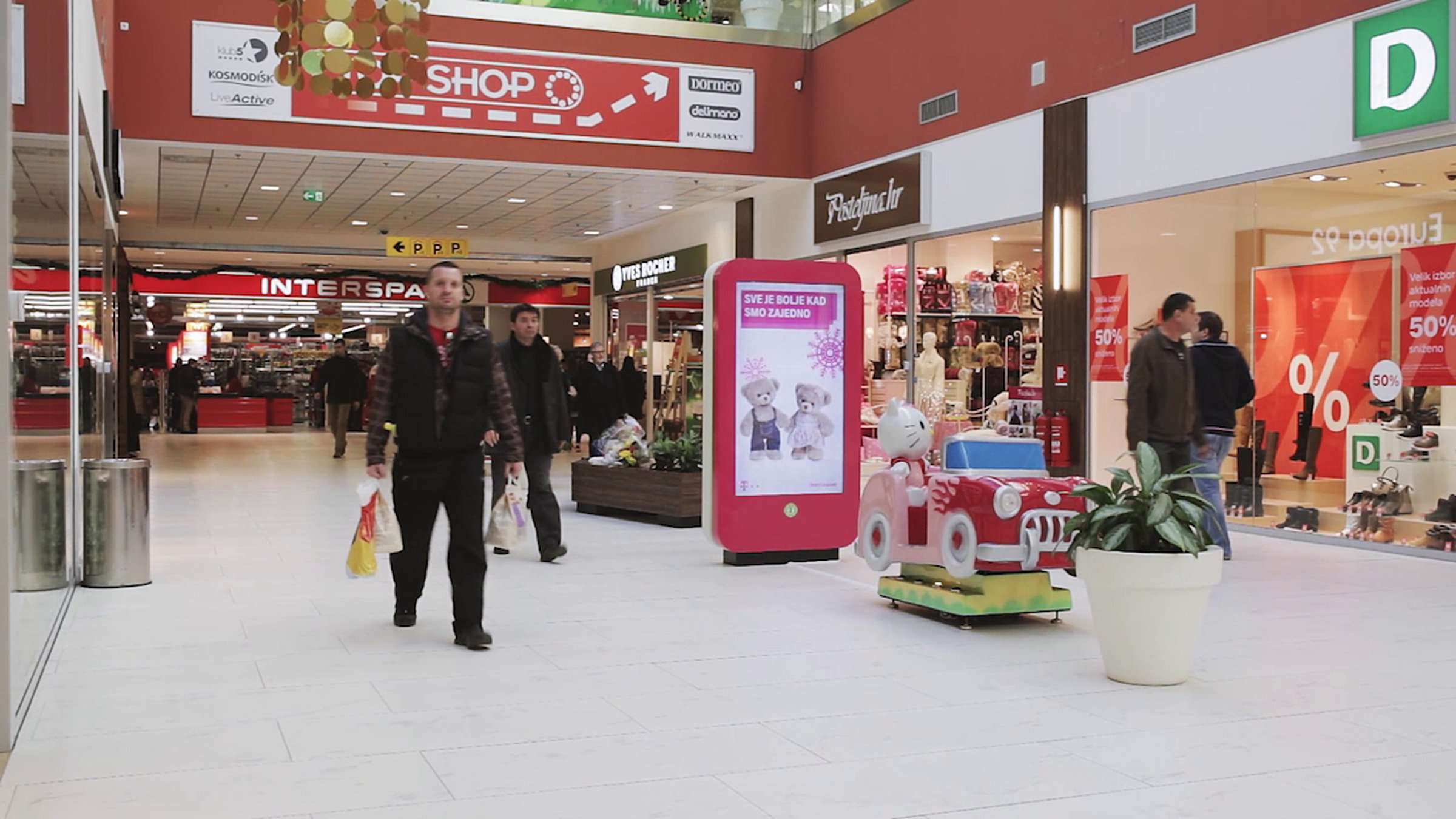 Najveća interaktivna DOOH aktivacija u Hrvatskoj
